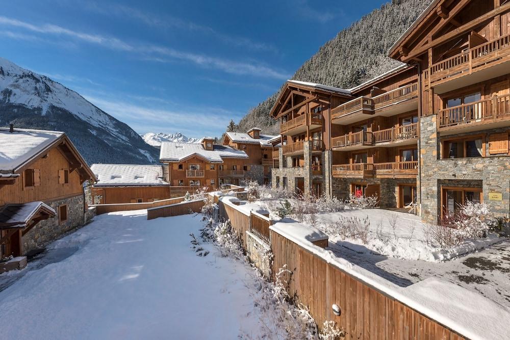 Residence Les Alpages De Champagny La Plagne Exteriör bild