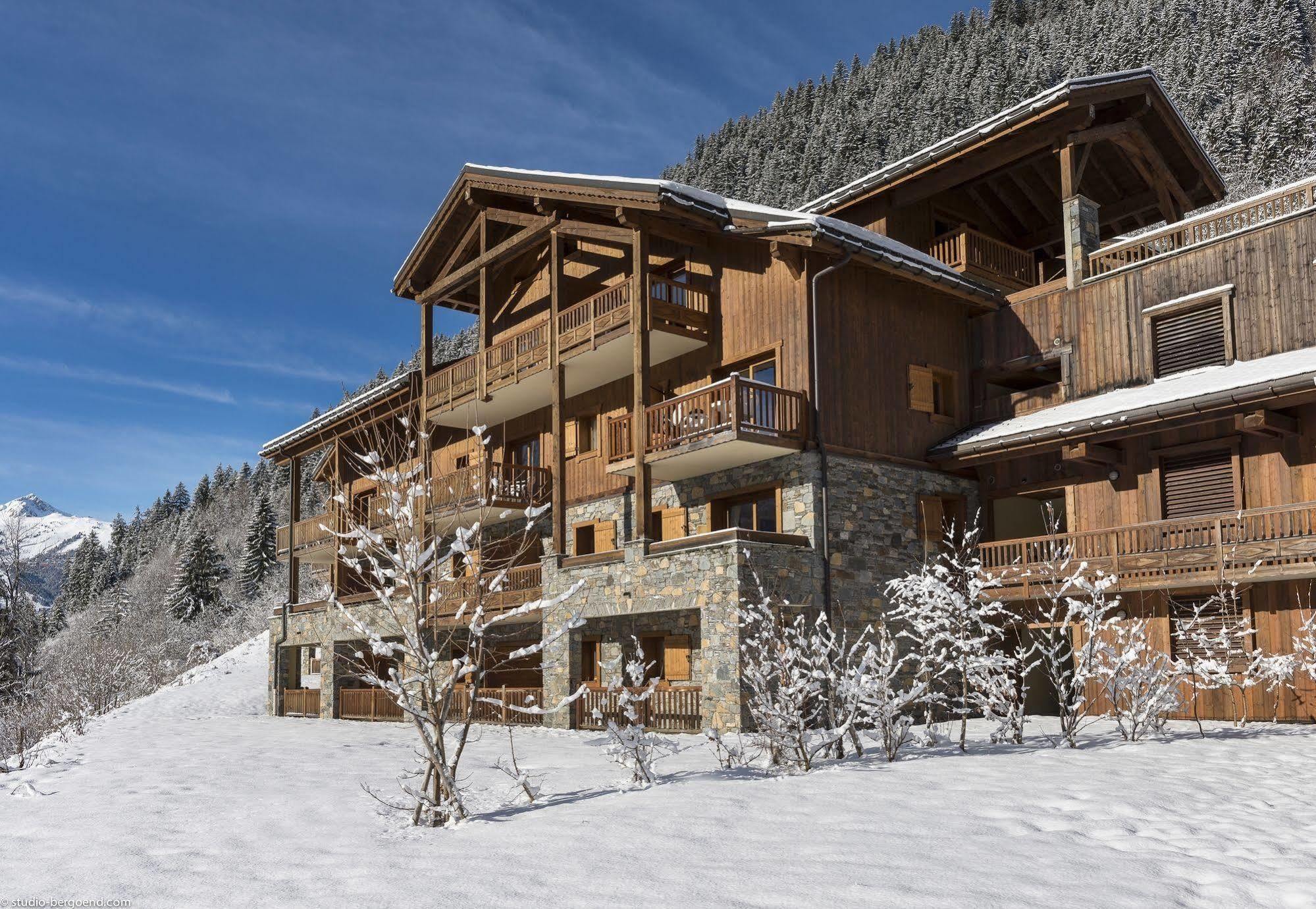 Residence Les Alpages De Champagny La Plagne Exteriör bild